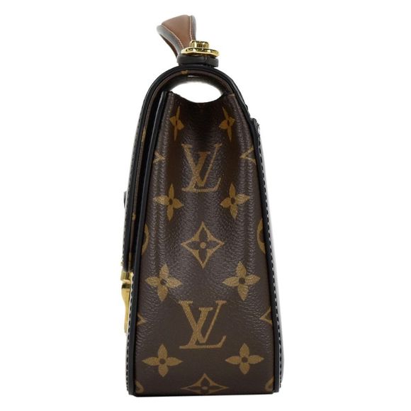 Louis Vuitton Cherry Wood BB Enamel Monogram Brown Noir Black Shoulder Bag - Picture 3 of 11